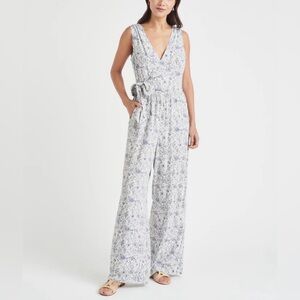 Splendid x Cella Jane Printed Surplice Jumpsuit Romper NWT Size S Sold Out
